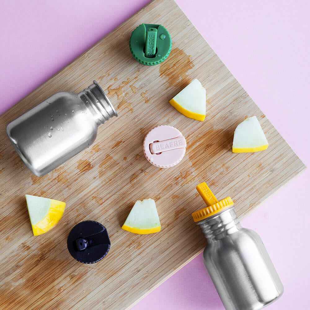Blafre | 300ml Stainless Steel Peach Drink Bottle