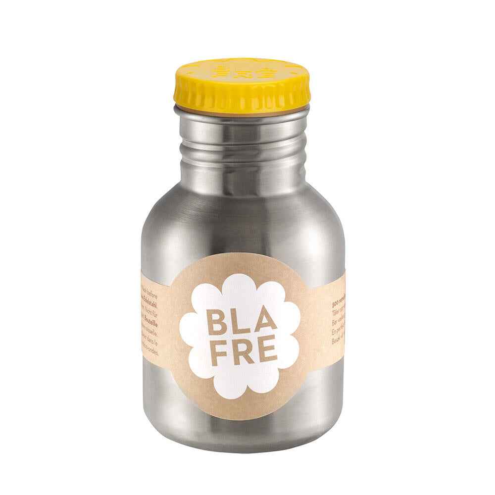 Blafre | Roestvrijstalen Drinkfles 300ml Geel