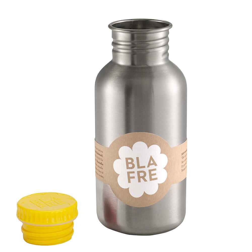 Blafre | Roestvrijstalen Drinkfles 500ml Geel