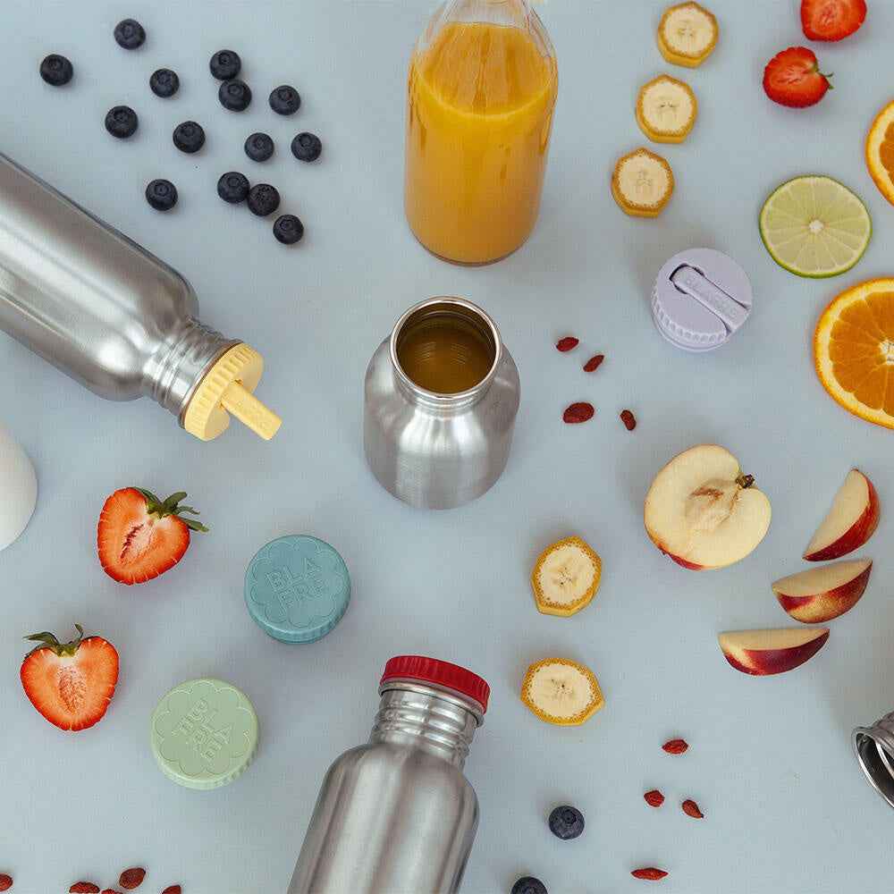 Blafre | Roestvrijstalen Drinkfles 500ml Geel