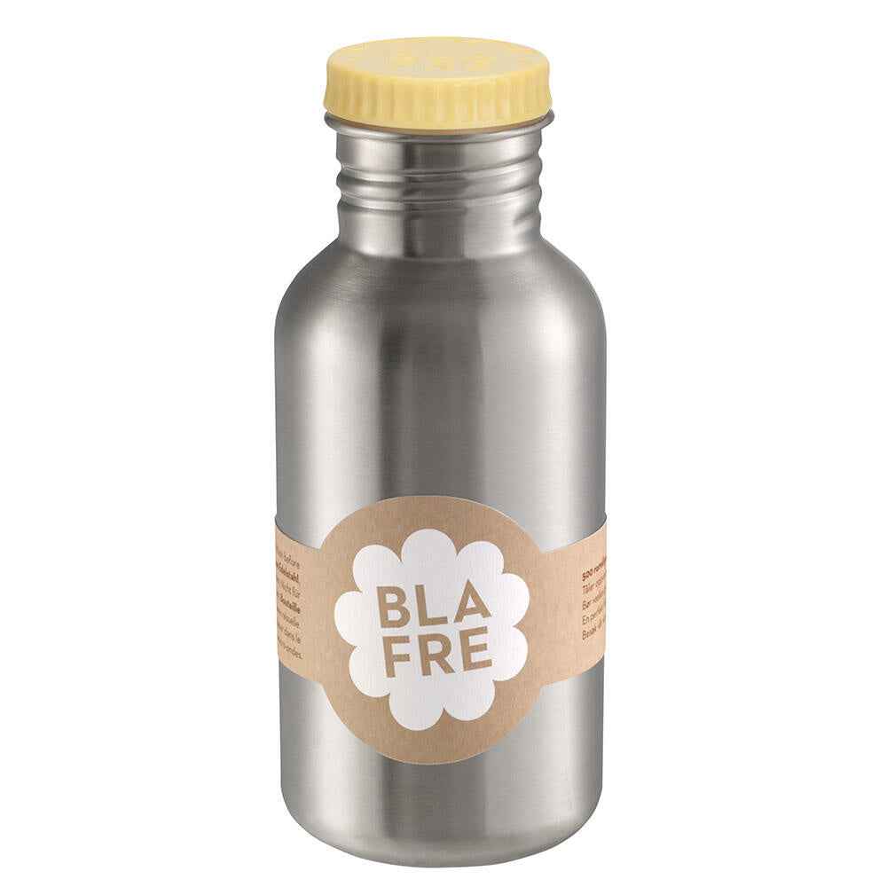 Blafre | 500ml Light Yellow Stainless Steel Drinking Bottle