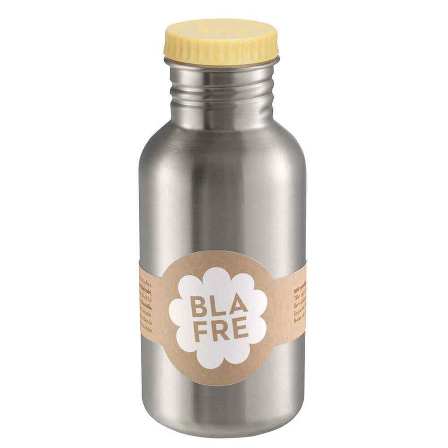 Blafre | 500ml Light Yellow Stainless Steel Drinking Bottle