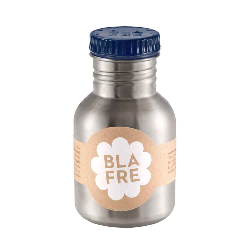 Blafre | Roestvrijstalen Drinkfles 300ml Marineblauw