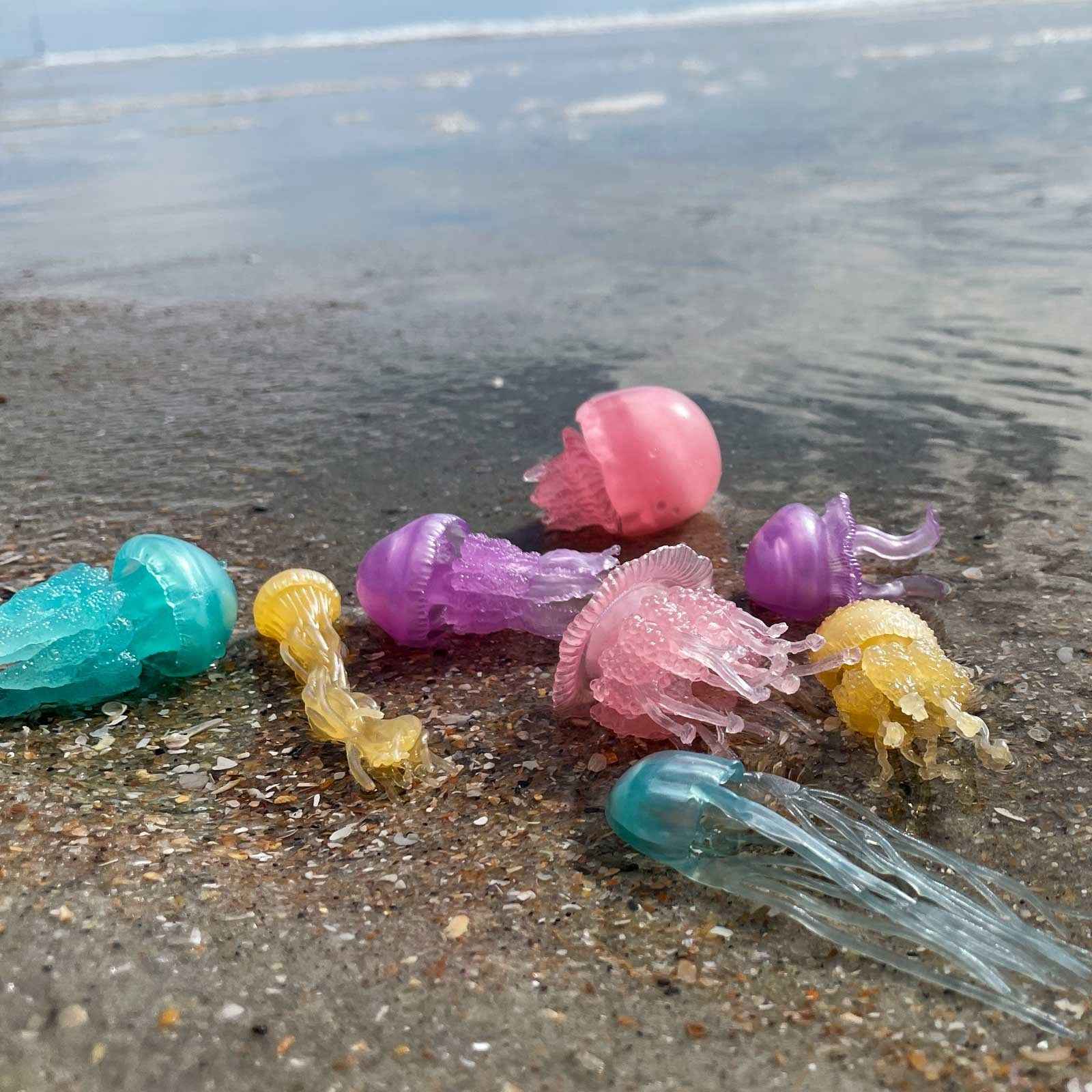 Safari Ltd. | Glow-in-the-Dark Jellyfish Toy Figures