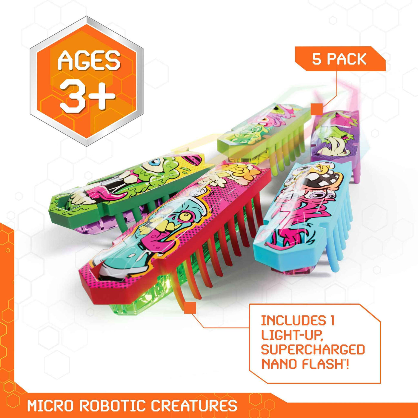 Hex Bots | Nano 5 Stuks