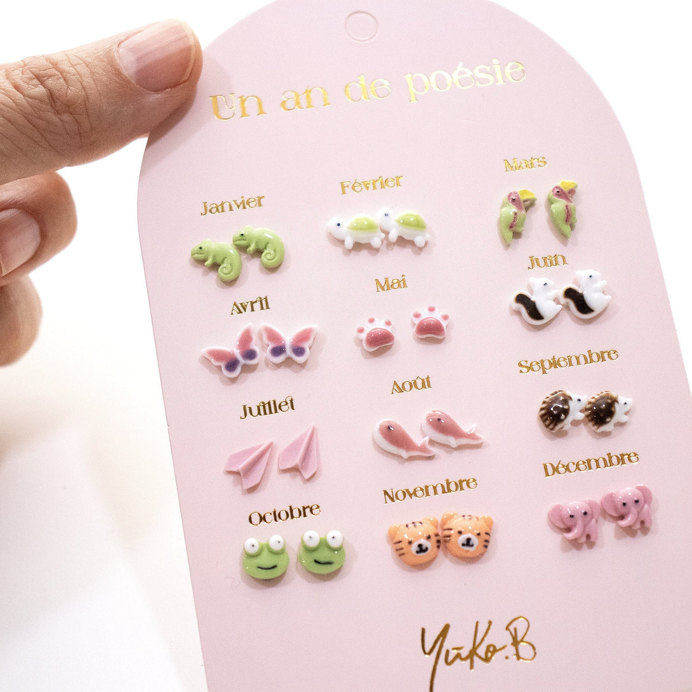 Yuko B | Oorbellen Jungle