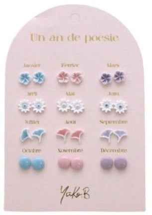 Yuko B | Oorbellen Pastel
