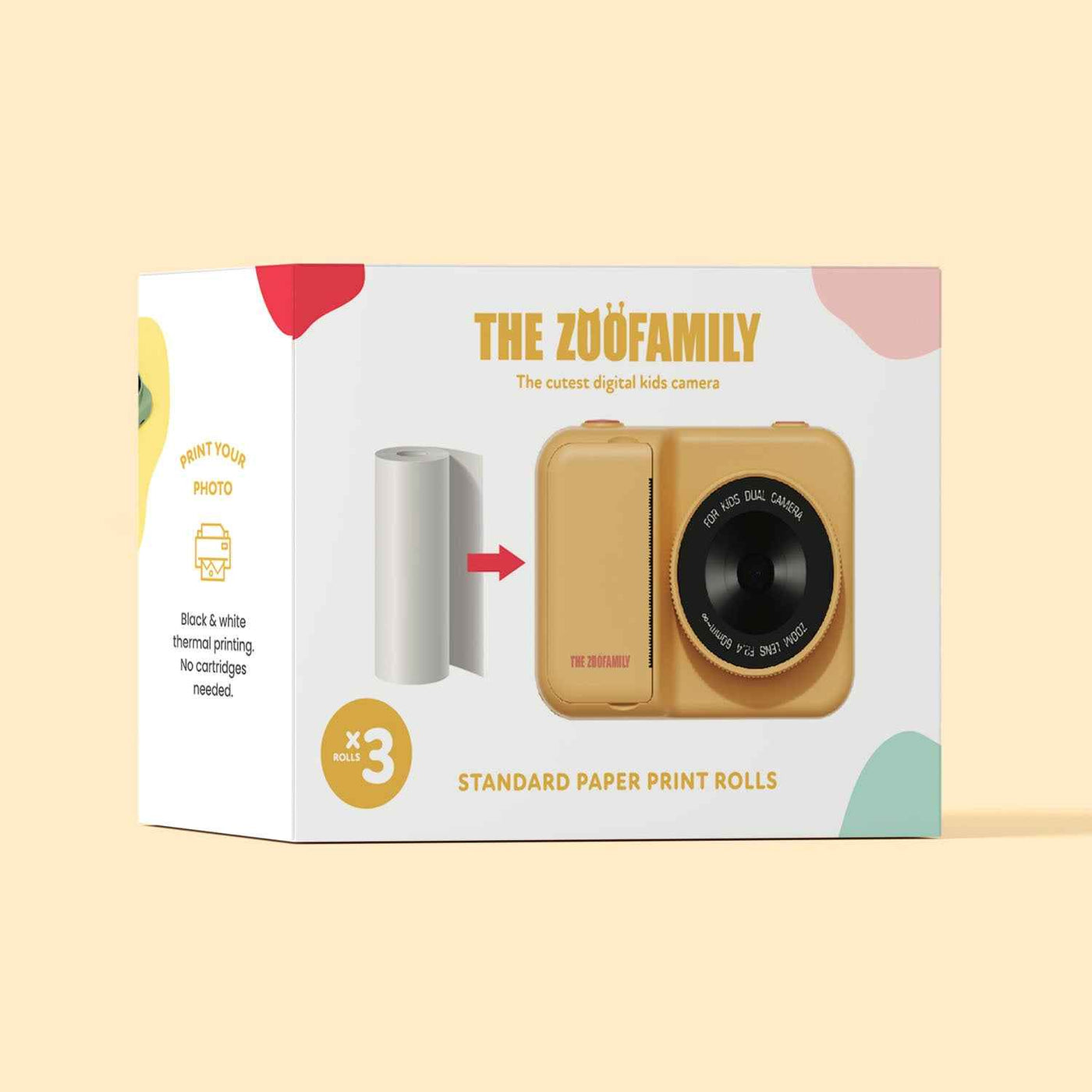 The Zoo Family | Standaard Papier Rol set van 3
