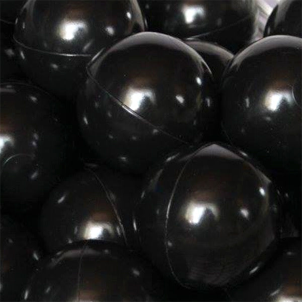 Ballenbad - ball pit - rond grijs - incl 200 ballen grijs-zwart-wit